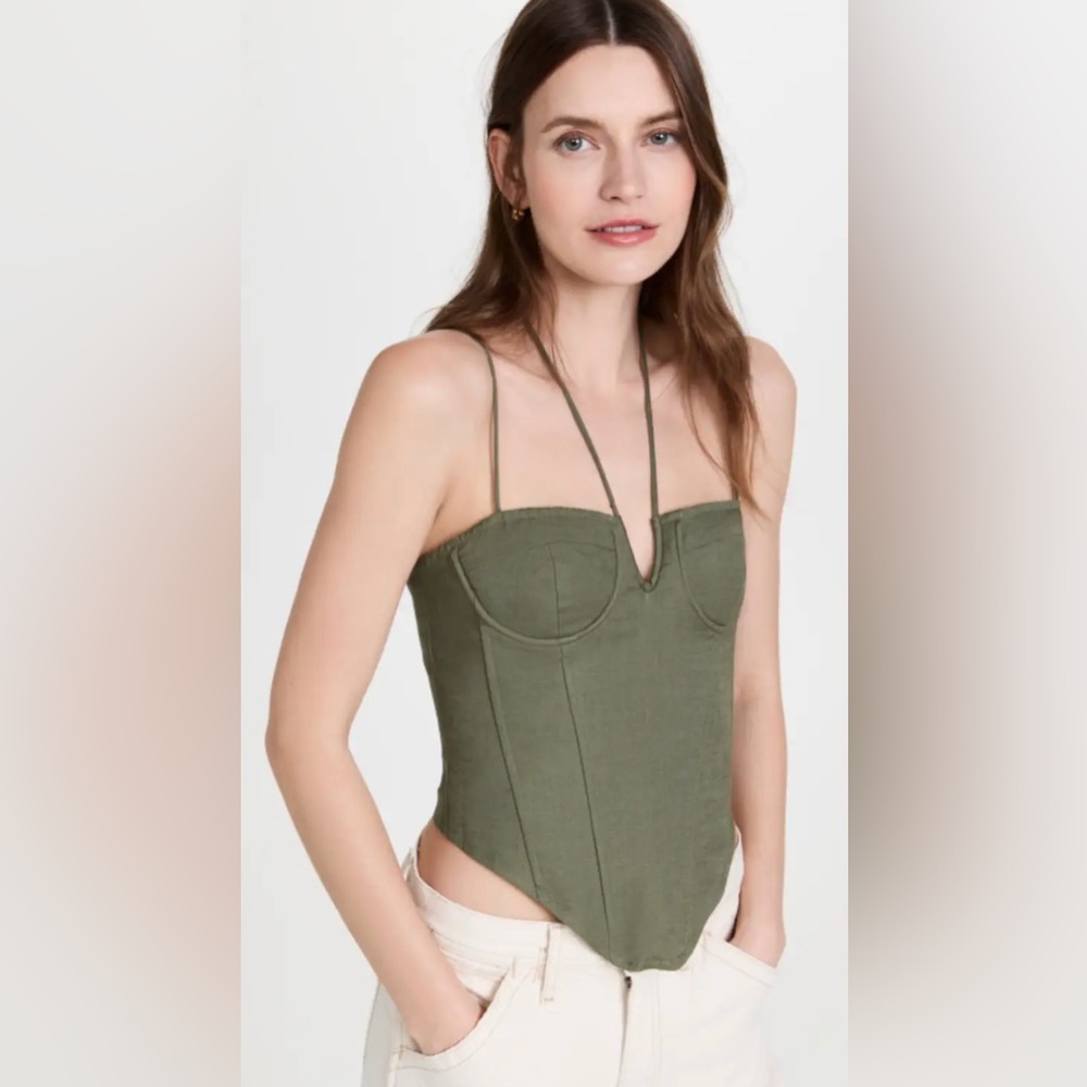 Lioness Del Gato Corset Top Size Small